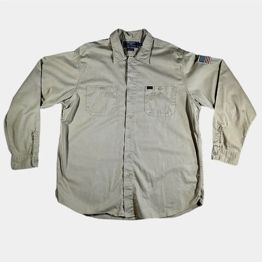 Polo-ralph-lauren Men's Tan Polo-shirts